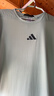 adidas潘展樂(lè )同款 冰風(fēng)TEE CLIMACOOL清風(fēng)科技短袖T恤男阿迪達斯   銀灰綠   2XL 曬單實(shí)拍圖