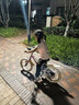 酷騎（COOGHI）小飛俠兒童自行車(chē)3-6-8歲男女孩超輕兒童單車(chē)自行車(chē)16寸 櫻霞粉 曬單實(shí)拍圖
