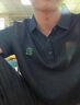 海瀾之家（HLA）POLO衫男25新款【蛇年發(fā)財】賀歲涼感短袖男夏季 黑色7U L 175/92A 推薦137~150斤 曬單實拍圖