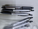 百樂(lè )（PILOT）【熱門(mén)商品】BXRT-V5按動(dòng)針管簽字筆中性筆開(kāi)拓王簽字筆彩色水筆 0.5考試財務(wù)筆 黑色6支裝 曬單實(shí)拍圖