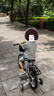 永久（FOREVER）兒童自行車(chē)寶寶腳踏車(chē)兒童折疊自行車(chē)3-8歲童車(chē)14寸一體輪 曬單實(shí)拍圖