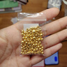 金小貅足金999 黃金轉運珠項鏈頂珠單顆散珠7MM手串diy路路通小金珠子 0.9g,7MM重工古法珠單顆-多退少補 曬單實(shí)拍圖