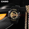 卡西歐（CASIO）手表男G-SHOCK經(jīng)典黑金運(yùn)動(dòng)學(xué)生日韓表送男友禮物GA-110GB-1A 曬單實(shí)拍圖