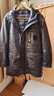 XJSGS國際高端品牌真皮皮衣可脫卸羽絨服內膽頭層牛皮中長(cháng)款連帽外套男 高檔黑色【專(zhuān)柜同款】 秋冬款 XL 175 曬單實(shí)拍圖