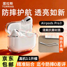 圖拉斯正版【2025年新款丨冰透抗黃】適用Airpods Pro3保護套三代airpods4透明硅膠防摔軟殼三代四代二代 AirPods Pro 3 【裸機美感 超薄透亮】無(wú)線(xiàn)充電丨贈送掛繩 曬單實(shí)拍圖