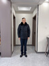 老爺車(chē)（LAOYECHE）中年爸爸男士棉服冬季新款毛領(lǐng)可拆卸加厚保暖棉衣老年人冬天外套 曬單實(shí)拍圖