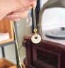 央創(chuàng  )時(shí)尚中國黃金銀項鏈女平安扣玉吊墜生日禮物女士實(shí)用老婆媽媽母親S925 曬單實(shí)拍圖