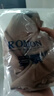 羅蒙（ROMON）25年秋冬季新款羊毛衫女士寬松針織打底衫半高領(lǐng)套頭加厚毛衣女 咖啡色 XL 110-120斤 曬單實(shí)拍圖