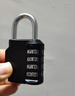 奧本大號密碼掛鎖 室內外門(mén)鎖 防水防銹金屬鎖1604黑色 曬單實(shí)拍圖