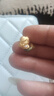 周大生腕美海洋系列黃金珍珠轉(zhuǎn)運(yùn)珠熒光琺瑯美人魚(yú)尾生日禮物送女友 美人魚(yú)轉(zhuǎn)運(yùn)珠(不配皮繩和熒光燈)1.1g 曬單實(shí)拍圖