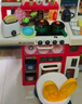 Eve Stone SPECIAL GIRL LIKE YOU女孩玩具兒童廚房玩具3-6歲套裝仿真廚具做飯玩具過(guò)家家小廚房4歲 尊享版122cm+飲水機+制冰機紅色 男女孩6-12寶寶1到3歲生日禮物 曬單實(shí)拍圖