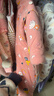 相思桐冬季寶寶棉衣套裝包腳嬰兒秋冬棉花保暖棉服嬰幼兒棉襖棉褲兩件套 萌萌龍粉【純棉 棉花心】 73 適合1-5個(gè)月 曬單實(shí)拍圖