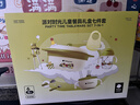 babycare兒童餐具新生兒禮盒高檔幼兒園寶寶禮物注水保溫輔食碗吃飯7件套 曬單實(shí)拍圖