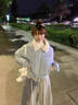 詩丹蕊美式復(fù)古翻領(lǐng)羊羔毛領(lǐng)羽棉襖絨棉服女2025年新款冬季保暖短款棉衣 白色 均碼 【可備注碼數(shù)】 曬單實拍圖