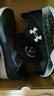 安德瑪（Under Armour）男中大童運動(dòng)鞋透氣靈活穿脫旋鈕籃球鞋2431220 黑色（BOA） 37.5 曬單實(shí)拍圖