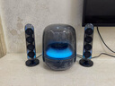 哈曼卡頓Soundsticks 5 音樂水晶5代玄光版丁禹兮桌面藍(lán)牙音箱低音炮音響水晶5黑色居家藝術(shù)音響生日禮物 【重磅上新】水晶5·玄光版 曬單實(shí)拍圖