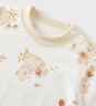 童泰（TONGTAI）寶寶秋衣套裝春秋季純棉嬰兒衣服兒童高腰護(hù)肚家居服棕色80cm 曬單實(shí)拍圖