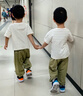 安踏兒童運動(dòng)鞋男童透氣鞋子男小童網(wǎng)面元氣跑鞋A12439951J 曬單實(shí)拍圖