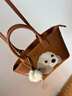暇步士（Hush Puppies）手提包女士單肩包優(yōu)雅可愛(ài)小狗刺繡款百搭生日禮物送媽媽送老婆 曬單實(shí)拍圖