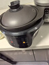 美的（Midea）全能微壓電燉鍋 陶瓷全自動(dòng)1500W大功率電燉盅電砂鍋專(zhuān)用燉湯盅煲湯鍋 燕窩煮粥3.5L燜燉飯煲 3566 曬單實(shí)拍圖