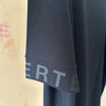 布先生袖口啞光英文小半高領(lǐng)棉混紡短袖T恤男上衣AT10637 黑色 XL (180) 曬單實(shí)拍圖