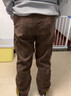 休閑褲男潮牌寬松束腳褲2025秋冬季新款休閑褲格子學(xué)生燈芯絨 【2條裝】加絨咖啡色+黑色 加厚 M 建議【90斤-115斤】 曬單實(shí)拍圖