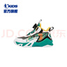 喬丹（QIAODAN）童鞋兒童鞋春季新款加絨絨男孩小童籃球棉鞋運動(dòng)鞋 黑色/喬丹白 32碼 曬單實(shí)拍圖