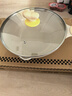 炊大皇  炒鍋 麥飯石色不粘鍋多功能少油煙炒菜鍋平底30cm 電磁爐通用  曬單實(shí)拍圖