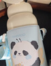 英氏（YEEHOO）保溫杯兒童水杯寶寶保溫杯水杯316不銹鋼保溫杯吸管杯外出杯 曬單實(shí)拍圖