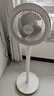 美的空氣循環(huán)扇電風(fēng)扇家用安靜輕音搖頭臺式桌面兩用小電扇臥室電扇節能小風(fēng)扇低噪循環(huán)輕羽扇 【全屋新風(fēng)·臺地兩用】FGA24TS 曬單實(shí)拍圖