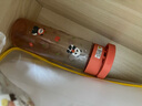 膳魔師（THERMOS）兒童水杯tritan便攜塑料直飲杯小學(xué)生開(kāi)學(xué)必備小熊貓水壺600ml紅 曬單實(shí)拍圖