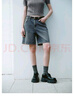UR2025夏季新款女裝復(fù)古貓須水洗腰帶牛仔短褲UYY850081 藍(lán)色 28 曬單實(shí)拍圖