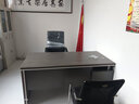 深浩辦公桌簡(jiǎn)約現代辦公室桌椅組合經(jīng)理總裁單人電腦桌子大班臺老板桌 【灰橡木色】長(cháng)140寬60+側柜【加厚5cm桌面】 曬單實(shí)拍圖