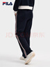 FILA 斐樂(lè )官方女士針織長(cháng)褲2025冬季新款時(shí)尚休閑舒適直筒YODAR褲 傳奇藍-NV S 160/62A/S 曬單實(shí)拍圖