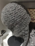ERDOS【秀場(chǎng)同系列】 25秋冬手鉤保暖護耳時(shí)尚女帽毛線(xiàn)帽 深灰 均碼 52cm 曬單實(shí)拍圖