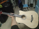 維卡斯（WEIKASI）民謠吉他初學(xué)者木吉他單板新手入門(mén)練習琴guitar吉它學(xué)生男女樂(lè )器 38英寸原木色+禮包【初學(xué)推薦】 曬單實(shí)拍圖