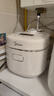 美的（Midea）智能電飯煲電飯鍋1-2人迷你小容量1.6L加厚陶瓷內膽0涂層寶寶飯蒸煮米飯鍋MB-RC160C禮品團購 曬單實(shí)拍圖