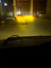 摩托車(chē)透鏡射燈黃白雙光LED大燈超亮強光電動(dòng)車(chē)遠近光12V--72V 鷹眼遠近黃白200米+開(kāi)關(guān)管夾1 曬單實(shí)拍圖