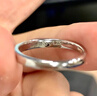 寶菲格PT950鉑金對戒指鉆石結婚白金男女情侶對戒定價(jià)活口可調節 鉑金單個(gè)男戒 【支持假一賠三，免費刻字】 曬單實(shí)拍圖