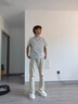 海瀾之家（HLA）板鞋男鞋2025春秋季新款透氣厚底增高休閑小白鞋男經(jīng)典休閑鞋子男 白藍(lán)色 41 曬單實(shí)拍圖
