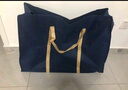 百草園搬家打包袋裝棉被子的行李袋編織袋衣物衣服收納袋神器180L藍2只 曬單實(shí)拍圖
