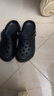 名創(chuàng  )優(yōu)品（MINISO）洞洞鞋男士夏季外穿防滑厚底eva踩屎感涼鞋防臭海邊沙灘包頭拖鞋 曬單實(shí)拍圖