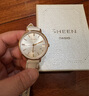 卡西歐（CASIO）送女友七夕節禮物 SHEEN時(shí)尚簡(jiǎn)約潮流防水百搭生日石英表白金手表 SHE-4048PGL-7A 曬單實(shí)拍圖