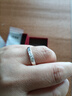 老鳳祥情侶戒指純足銀男士女款對(duì)戒婚戒表白送女朋友老婆生日禮物紀(jì)念 波瀾心動(dòng)對(duì)戒【配品牌禮盒】 曬單實(shí)拍圖