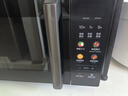 美的（Midea）國家補貼微碳微波爐烤箱一體機900w微波1000w燒烤平板光波速熱23L容量變頻臻彩熒幕 （C32） 曬單實(shí)拍圖