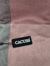 CACUSS羊毛圍巾女士秋冬季披肩護頸保暖圍脖媽媽生日禮物禮盒裝 深咖 曬單實(shí)拍圖