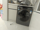 海爾（Haier）12公斤滾筒洗衣機全自動(dòng) 大容量超薄家用洗凈比1.12 除菌螨高溫筒自潔懶人洗衣機一級能效以舊換新 洗脫一體+12KG銷(xiāo)冠525大筒+除毛洗+高溫除菌 曬單實(shí)拍圖