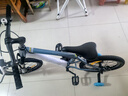 飛鴿（PIGEON）兒童自行車(chē)學(xué)生山地車(chē)青少年單車(chē)單速變越野車(chē)碟剎車(chē)18寸灰黑 曬單實(shí)拍圖
