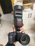 神牛閃光燈V1機頂閃光燈攝影熱靴高速同步便攜微單單反攝影外置閃光燈影棚燈 神牛V1標配+半圓柔光罩 富士版 曬單實(shí)拍圖