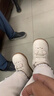 江博士（DR·KONG）冬季女童透氣公主步前鞋 軟底魔術(shù)貼寶寶嬰兒鞋 米色 21 腳長(cháng)約12.0-12.6 曬單實(shí)拍圖